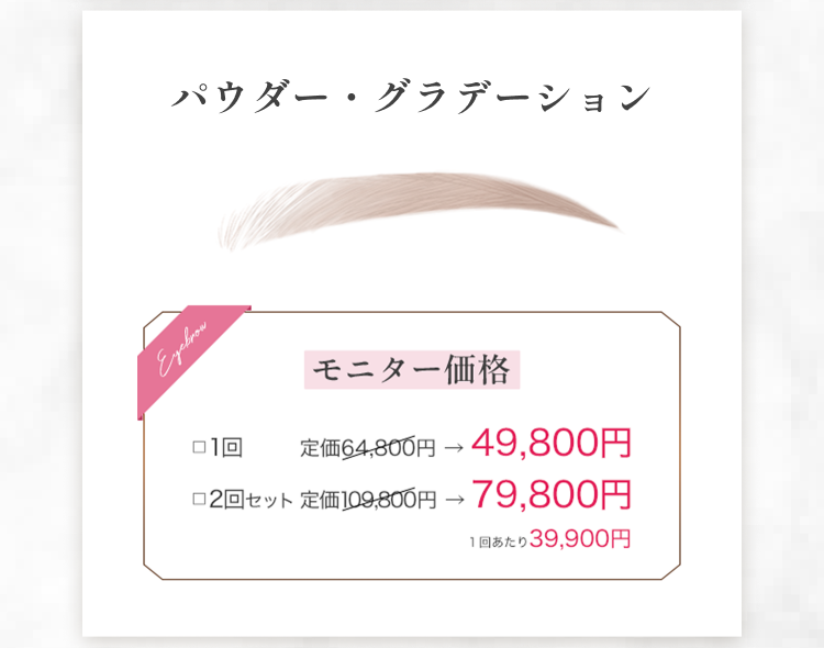 パウダー・グラデーション
